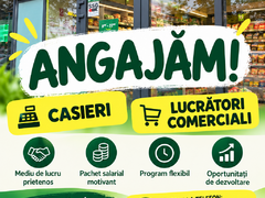 Casieri / lucratori comerciali